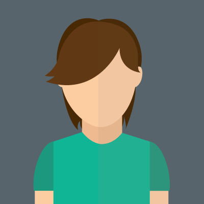 Male avatar Green vector image